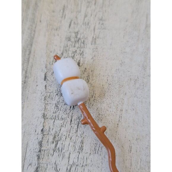 Marshmallow stick s'more doll accessory prop toy figure - Picture 5 of 5